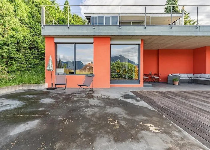 Appartement Light-filled With Panoramic Views Oberhofen