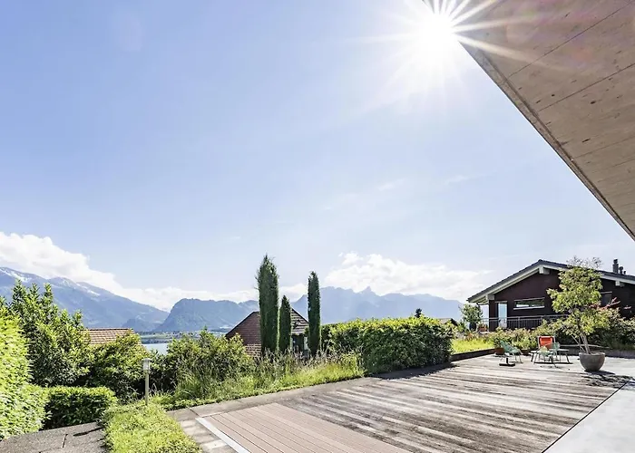 Light-filled With Panoramic Views Appartement Oberhofen