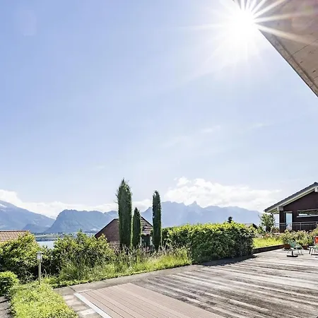 Light-filled With Panoramic Views شقة اوبرهوفن